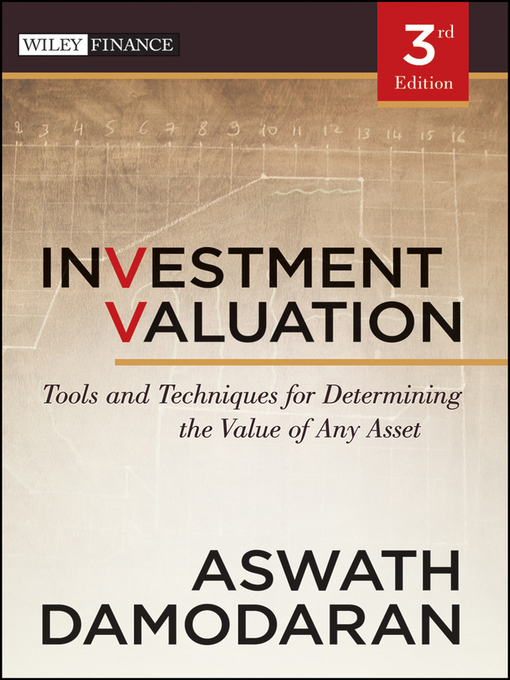 Title details for Investment Valuation by Aswath Damodaran - Available